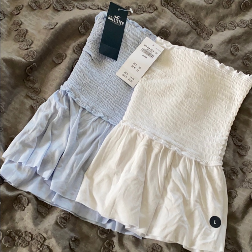 2 pack Ribbed Crop Tops